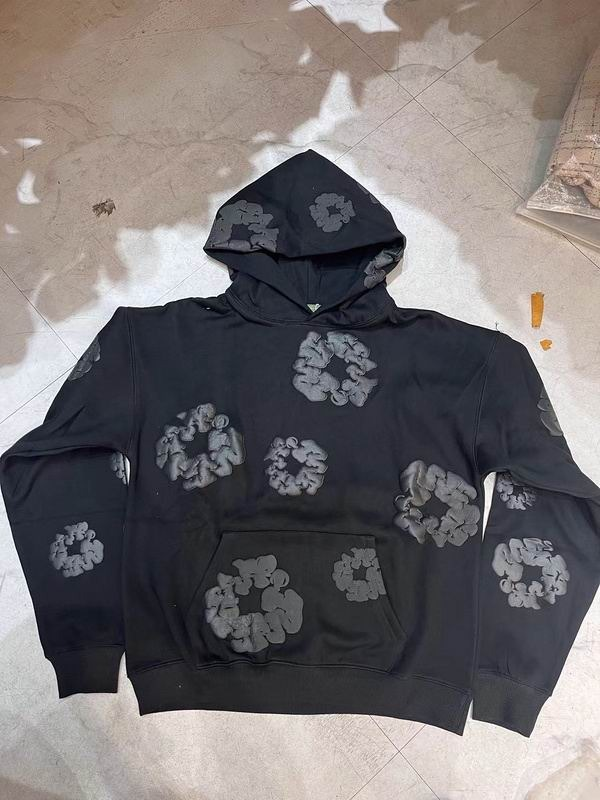 denim tears the cotton wreath sweatshirt black monoCh*0me