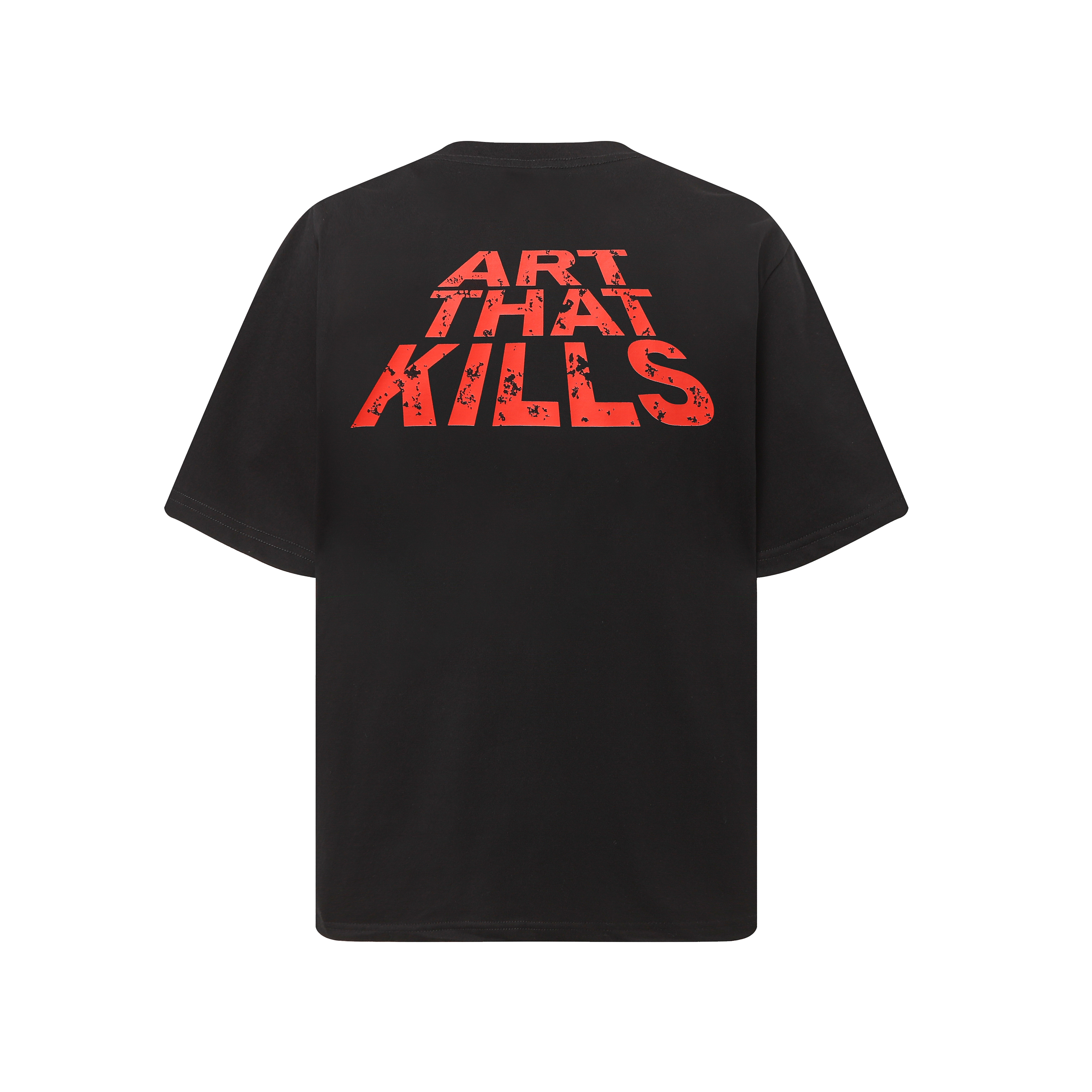 Gallery Dept. Print T-shirt Black D3287
