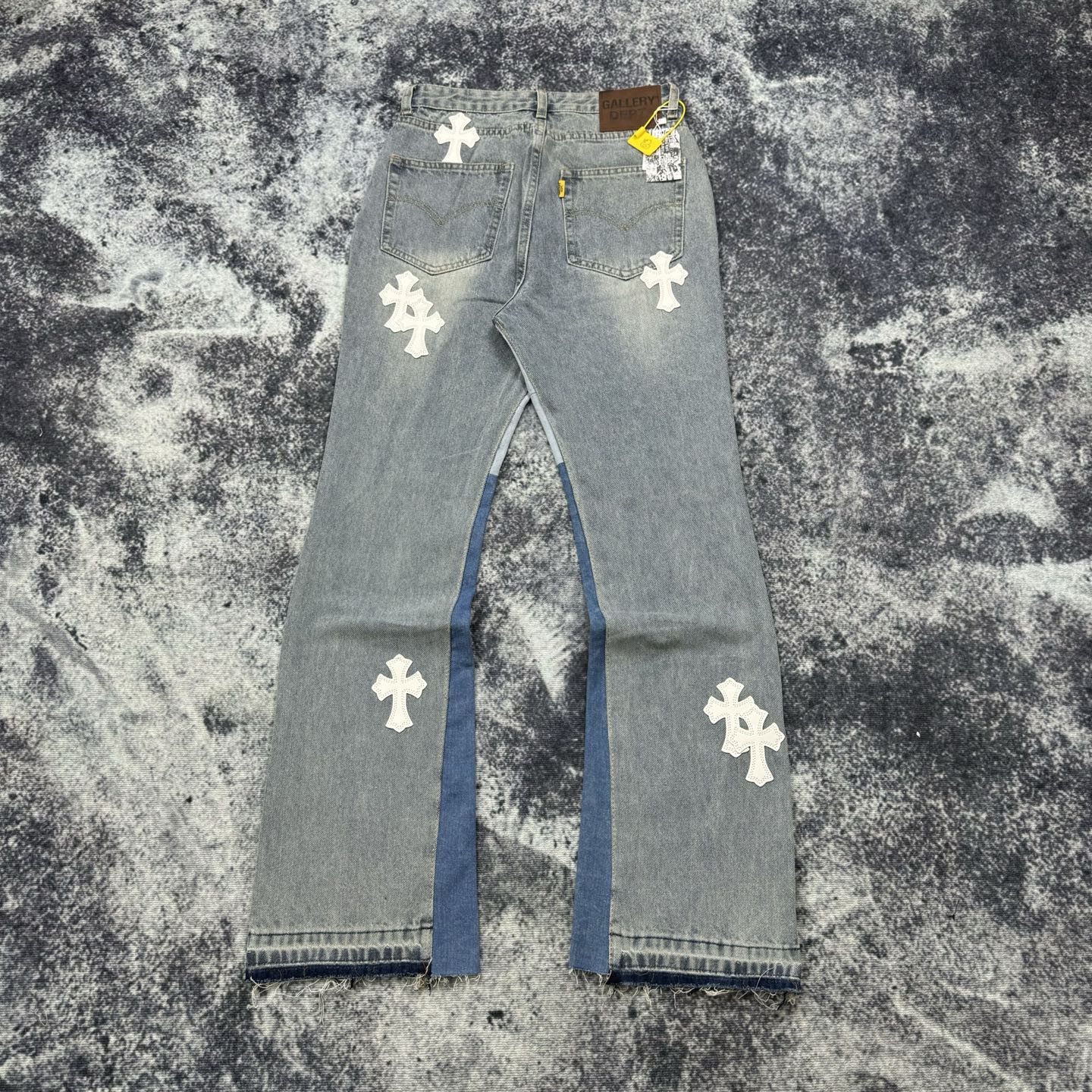 gallery dept. x Ch*0me He**ts washed denim jeans h730