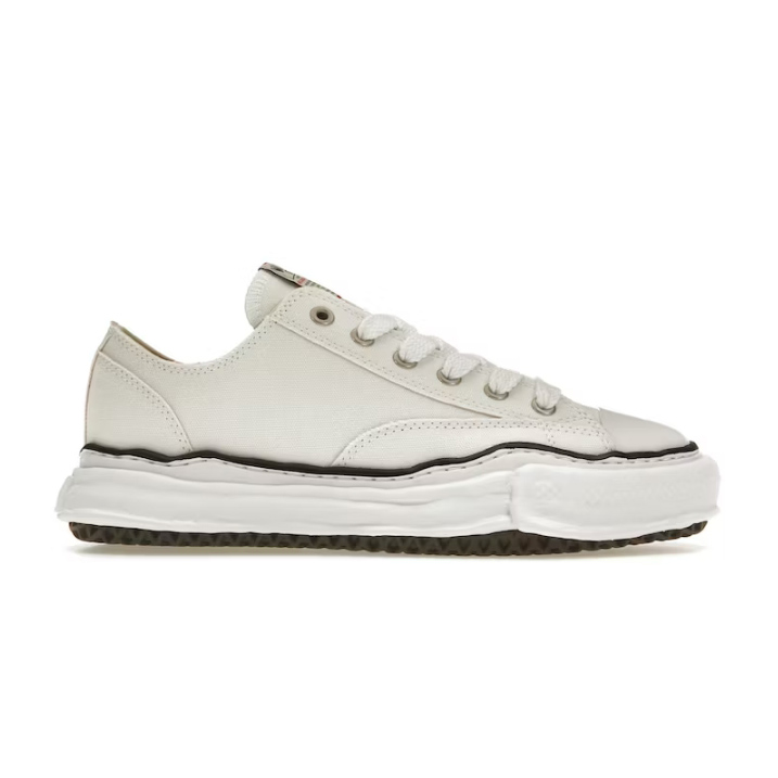 Maison Mihara Yasuhiro Peterson OG Sole Canvas Low White  A01FW702-WHT